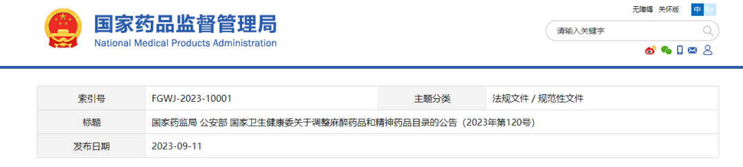 依托咪酯列入第二类精神药品目录！依托咪酯检测，势在必行